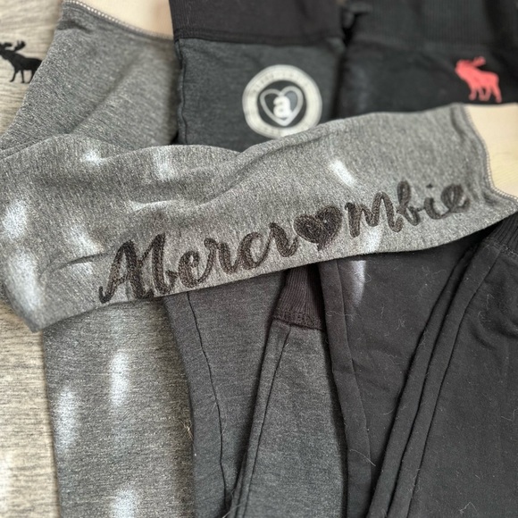 Abercrombie Kids Gray and Black Sweatpants Bundle - Picture 3 of 3